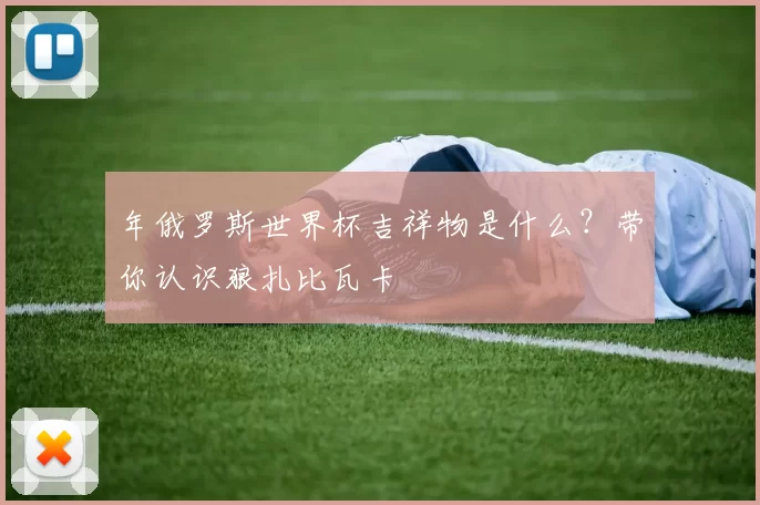 年俄罗斯世界杯吉祥物是什么？带你认识狼扎比瓦卡