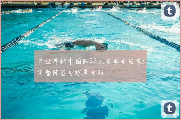 年世界杯中国队23人名单全记录:完整阵容与球员介绍