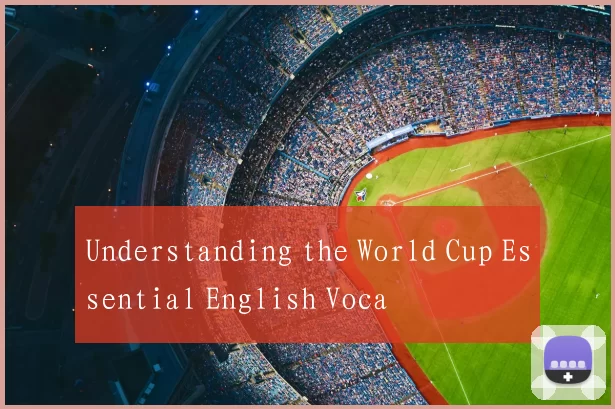 Understanding the World Cup Essential English Voca