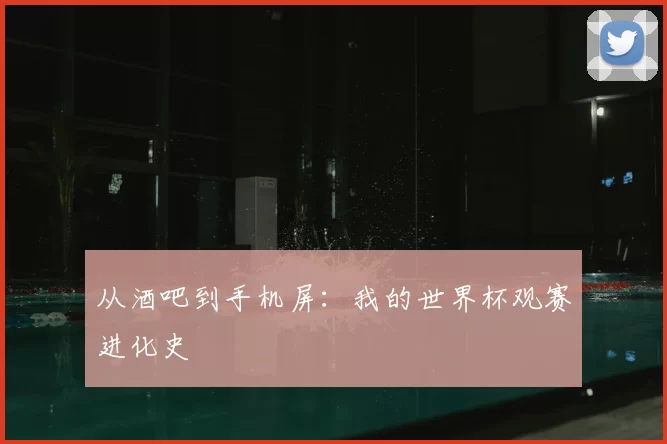 从酒吧到手机屏：我的世界杯观赛进化史